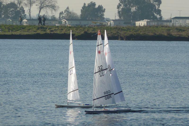 Medway RC Laser Club Winter Series day 4 - photo © Fiona Blair