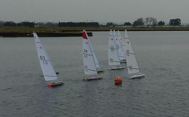 Medway RC Laser Club Winter Series day 9 photo copyright Fiona Blair taken at  and featuring the RC Laser class