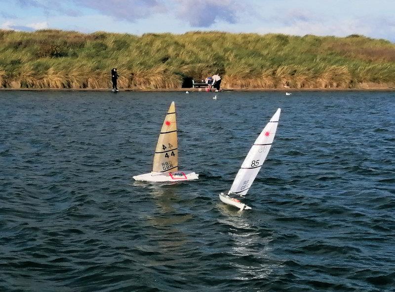 RC Laser experience day at Fleetwood photo copyright Tony Wilson taken at Fleetwood Model Yacht Club and featuring the RC Laser class