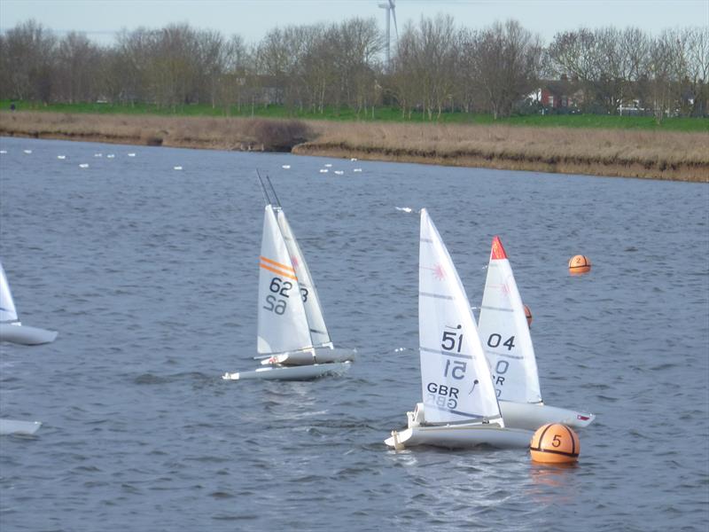 Medway RC Laser Club Winter Series week 4 - photo © Fiona Blair