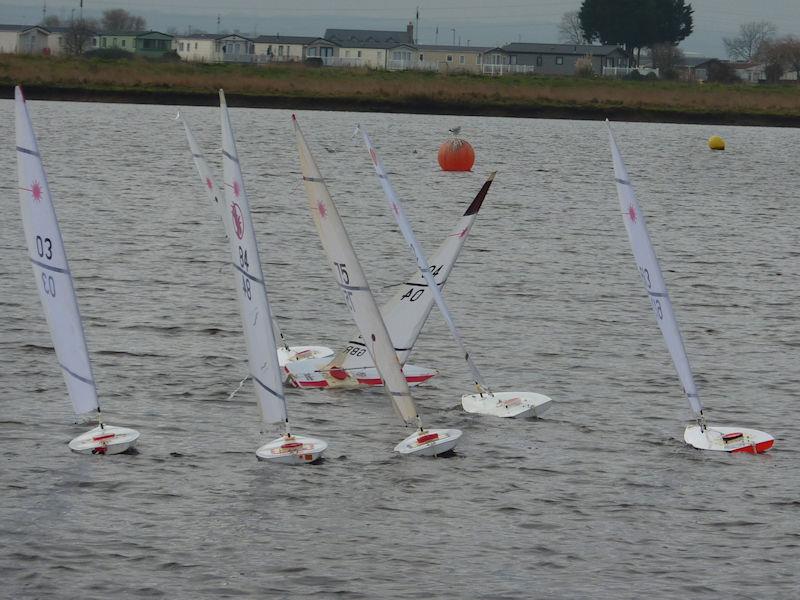 Medway RC Laser Club Winter Series week 5 photo copyright Fiona Blair taken at Medway Yacht Club and featuring the RC Laser class