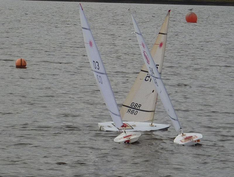 Medway RC Laser Club Winter Series week 5 photo copyright Fiona Blair taken at Medway Yacht Club and featuring the RC Laser class