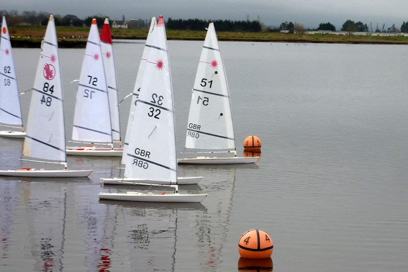 Medway RC Laser Club Winter Series week 8 photo copyright Fiona Blair taken at Medway Yacht Club and featuring the RC Laser class