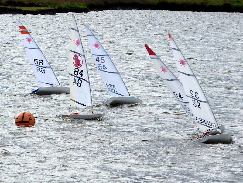 Medway RC Laser Club Winter Series week 9 photo copyright Fiona Blair taken at Medway Yacht Club and featuring the RC Laser class