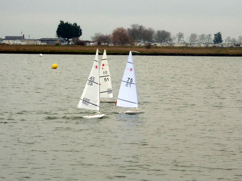 Medway RC Laser Club Winter Series Week 3 photo copyright Fiona Blair taken at  and featuring the RC Laser class