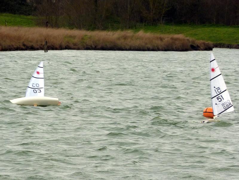 Medway RC Laser Club Winter Series Week 4 photo copyright Fiona Blair taken at  and featuring the RC Laser class