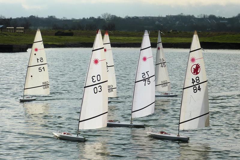 Medway RC Laser Club Winter Series day 8 - photo © Fiona Blair