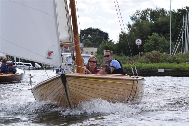 Horning Sailing Club Regatta Week photo copyright Holly Hancock taken at Horning Sailing Club and featuring the Rebel class