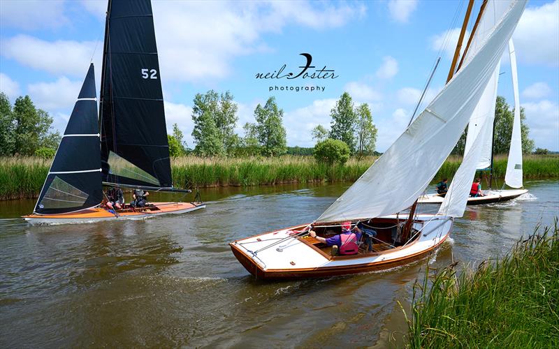 62nd Three Rivers Race photo copyright Neil Foster Photography taken at Horning Sailing Club and featuring the Rebel class