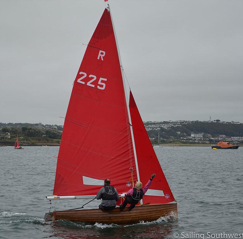 Redwing Nationals at Instow photo copyright Jonathan Miles / www.sailingsw.co.uk taken at North Devon Yacht Club and featuring the Redwing class