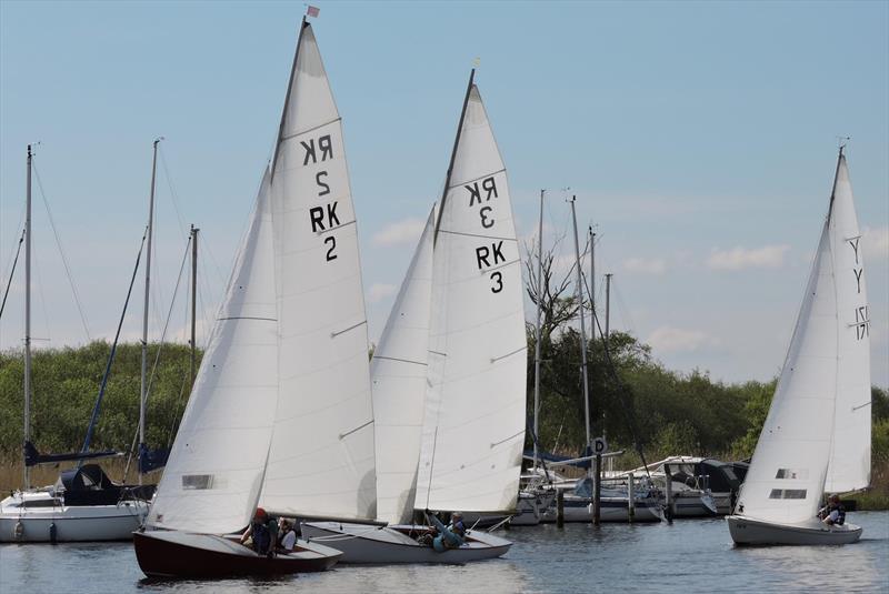 Discover Sailing day at Horning photo copyright Holly Hancock taken at Horning Sailing Club and featuring the Reedling class