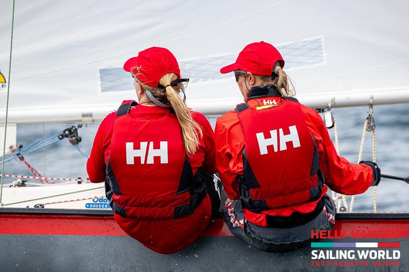 Helly Hansen Sailing World Regatta Series day 1 photo copyright Walter Cooper / Sailing World taken at Corinthian Yacht Club of Marblehead and featuring the Rhodes 19 class