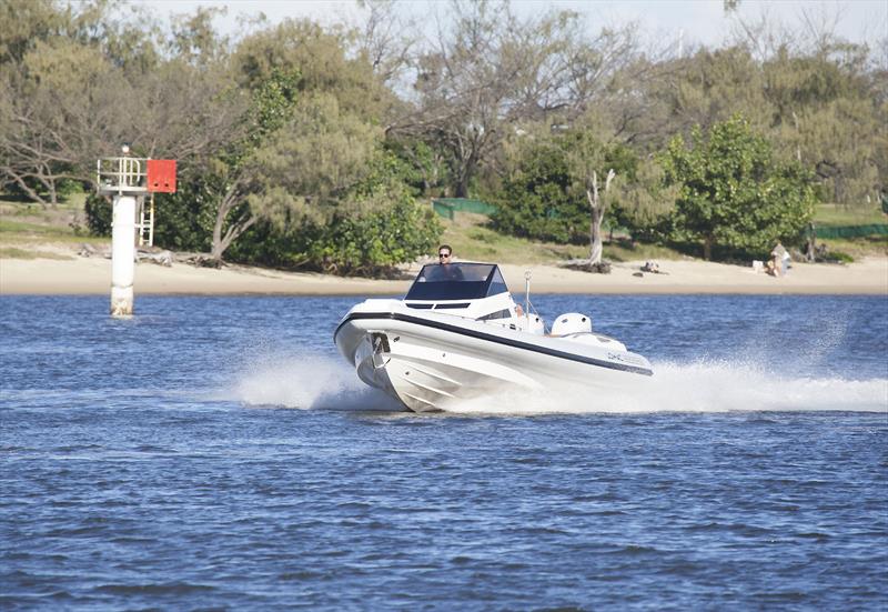 Capable of really serious speed when required - Lomac Granturismo 8.5 photo copyright John Curnow taken at  and featuring the RIB class