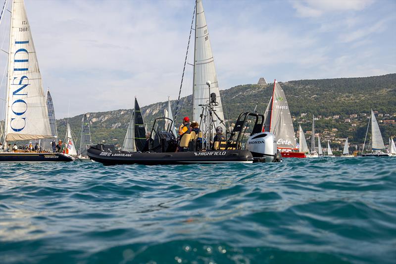 Highfield Boats at the Barcolana photo copyright Highfield Boats taken at  and featuring the RIB class
