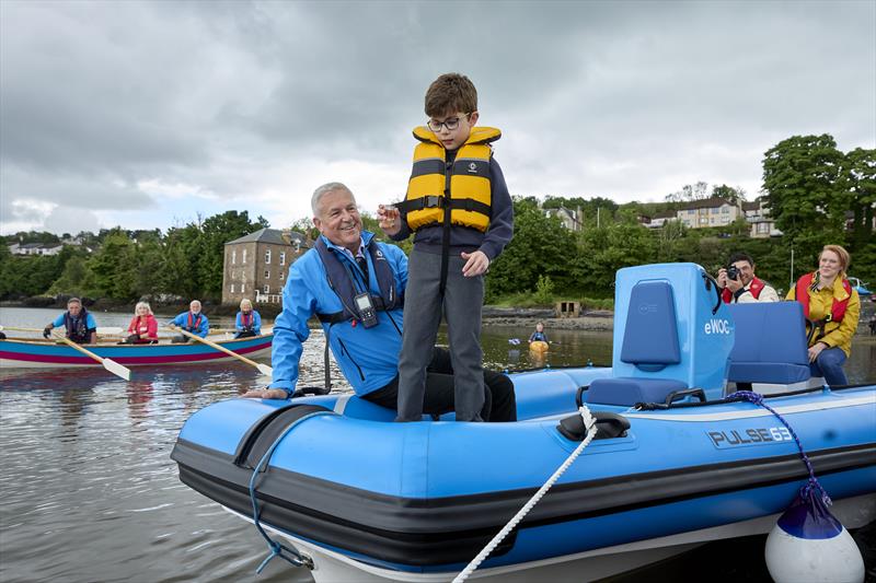 Wormit Boating Club's new electric RIB - photo © Ross Johnston / Newsline media