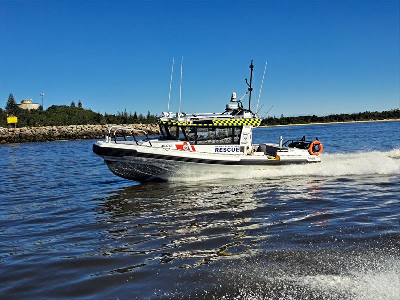 The new Trial Bay 30 has exceptional handling photo copyright Marine Rescue NSW taken at  and featuring the RIB class