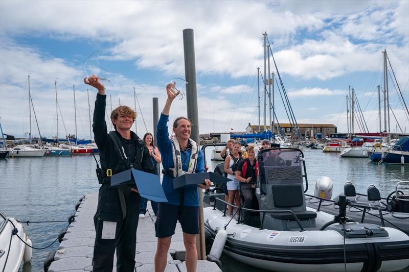 Harry returns - Round Britain eRIB Challenge 2024 - photo © Round Britain eRIB