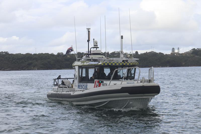 Marine Rescue NSW vessel Port Jacskon 31 repares to respond to a boater requiring assistance on Sydney Harbour photo copyright Marine Rescue NSW taken at  and featuring the RIB class