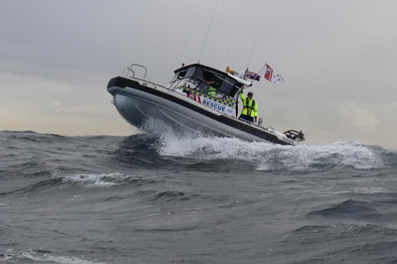 Crew searching in challenging conditions on BW22 - Search and Rescue Exercise (SAREX) photo copyright Marine Rescue NSW  taken at  and featuring the RIB class