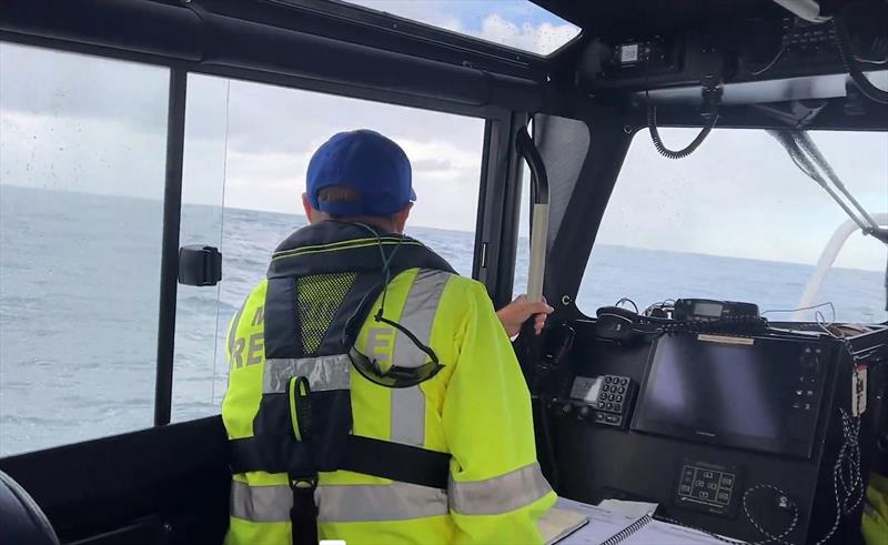 Searching from inside the cabin - Search and Rescue Exercise (SAREX) photo copyright Marine Rescue NSW  taken at  and featuring the RIB class