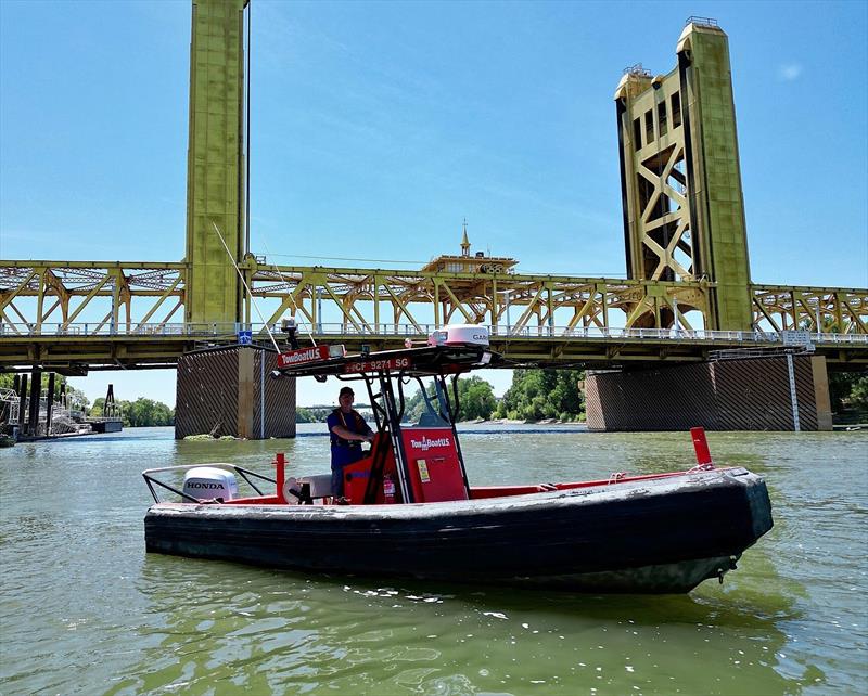 TowBoatUS Sacramento provides on-water towing, soft ungrounding, battery jump and fuel drop-off services photo copyright BoatUS taken at  and featuring the RIB class