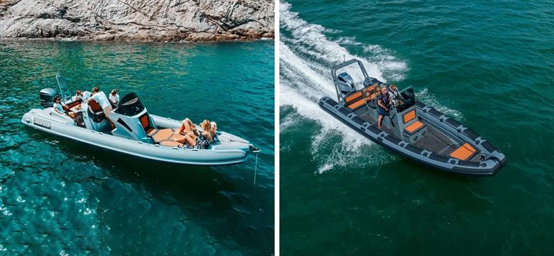 Inflatable boat  photo copyright Vision Marine Technologies  taken at  and featuring the RIB class