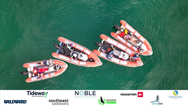 No wind on Days 2 & 3 of the ILCA UK National and Open Championships at Plas Heli photo copyright James Harle taken at Plas Heli Welsh National Sailing Academy and featuring the RIB class