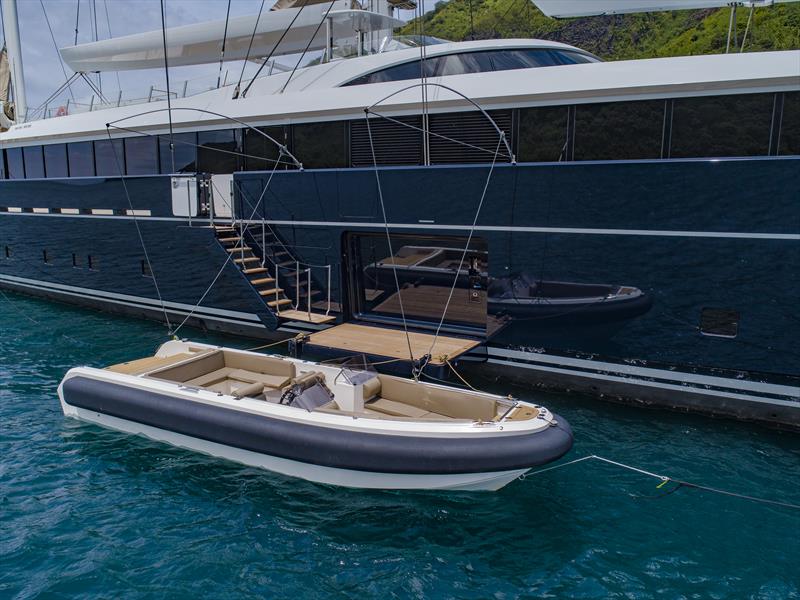 RIB-X alongside Sea Eagle II photo copyright Tim McKenna taken at  and featuring the RIB class