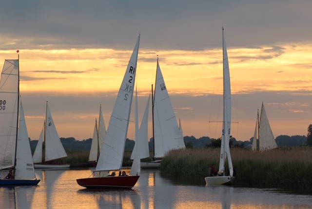 Three Rivers Race 2019 photo copyright Adrian Hammond taken at Horning Sailing Club and featuring the River Cruiser class