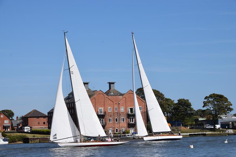 Maidie and Raisena during Oulton Week 2019 - photo © Trish Barnes