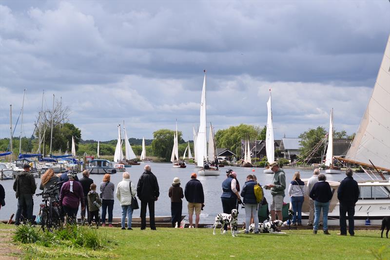 Three Rivers Race photo copyright Holly Hancock taken at Horning Sailing Club and featuring the River Cruiser class