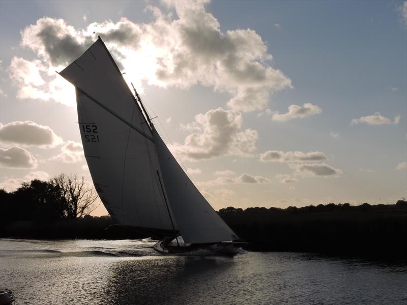 Three Rivers Race photo copyright Holly Hancock taken at Horning Sailing Club and featuring the River Cruiser class