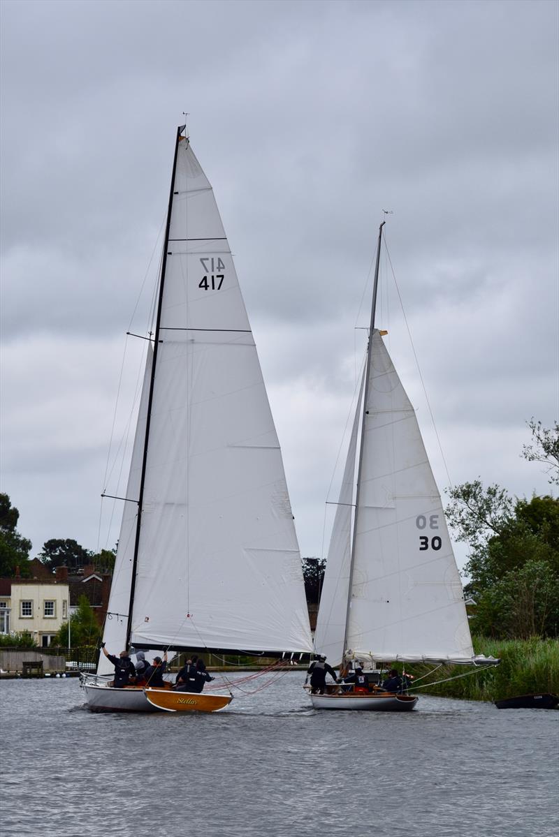 63rd Three Rivers Race photo copyright Holly Hancock taken at Horning Sailing Club and featuring the River Cruiser class