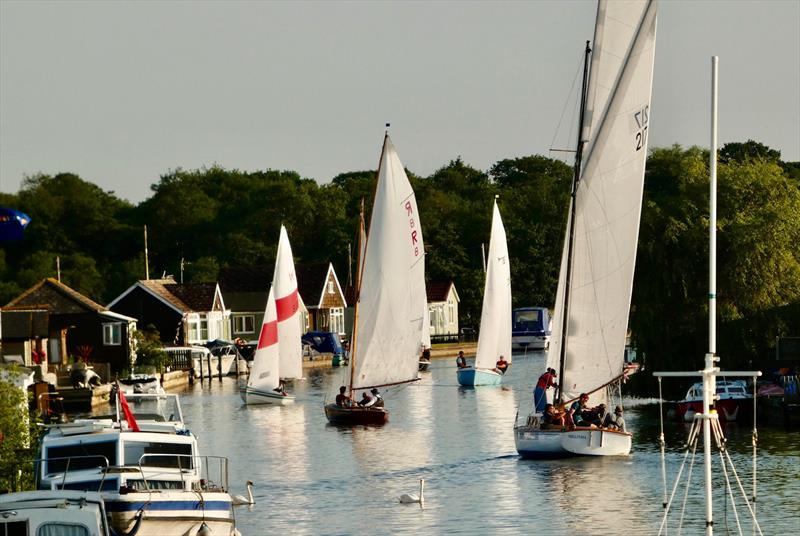 65th Three Rivers Race run by Horning SC on the Norfolk Broads photo copyright Holly Hancock taken at Horning Sailing Club and featuring the River Cruiser class