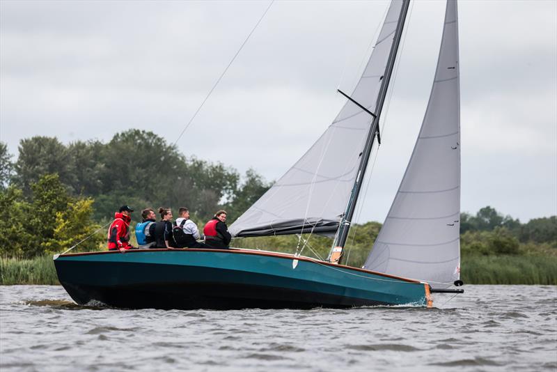 Acheivement tropy winner, Shark - River Cruiser Weekend on Barton Broad photo copyright Robin Myerscough taken at Norfolk Punt Club and featuring the River Cruiser class