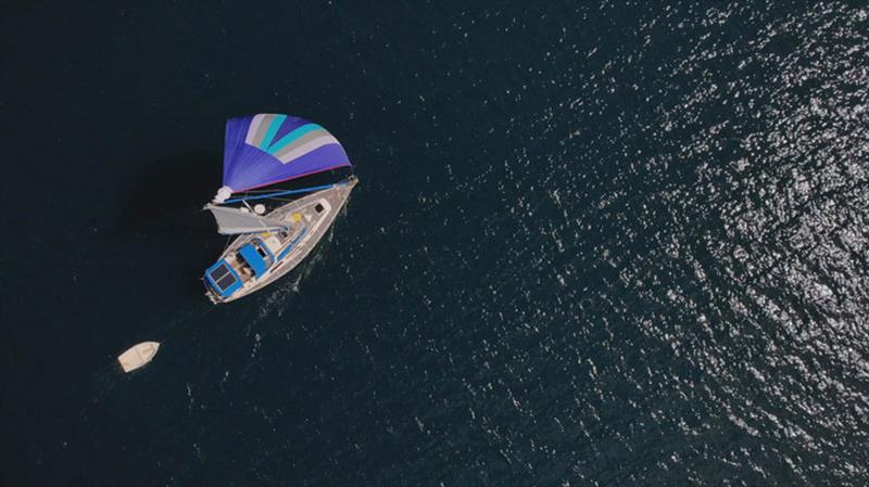 spinnaker pole on a sailboat