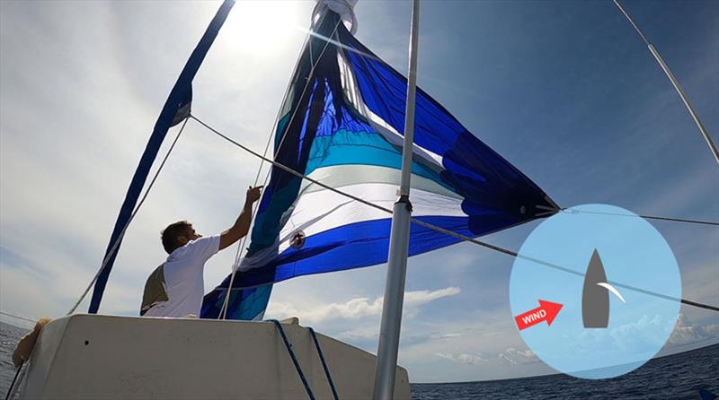 Beginners guide to using a spinnaker photo copyright Rolly Tasker Sails taken at  and featuring the  class