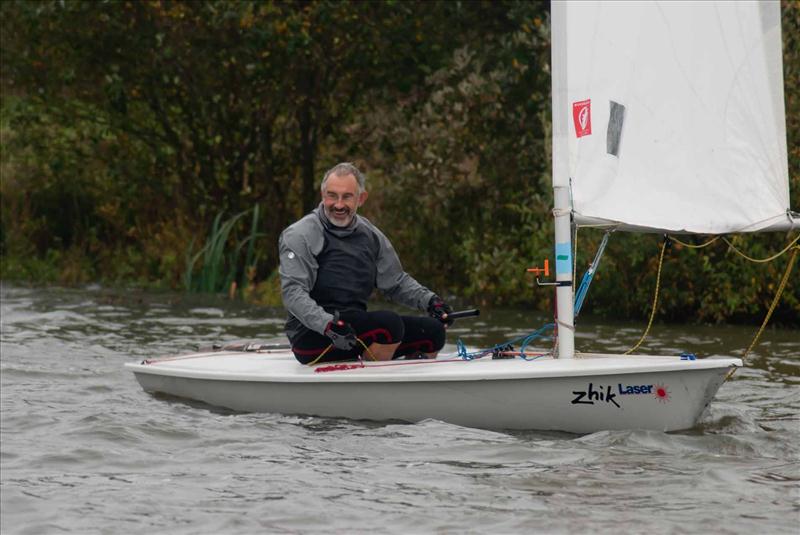 Day two of the Rooster 8.1 nationals at Weir Wood photo copyright Lönja Selter taken at Weir Wood Sailing Club and featuring the Rooster 8.1 class