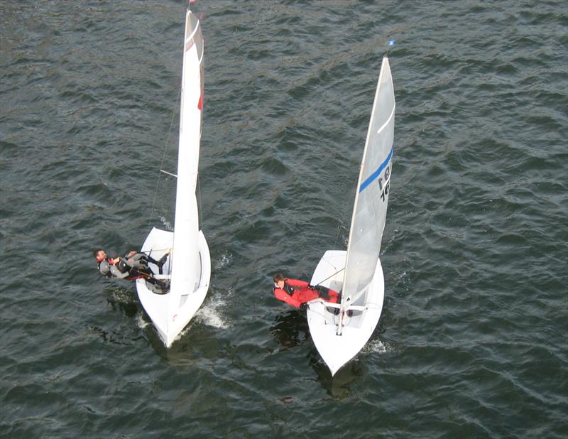 Steve sailing his Graduate during the 2010 Battle of the Classes - photo © Mark Jardine