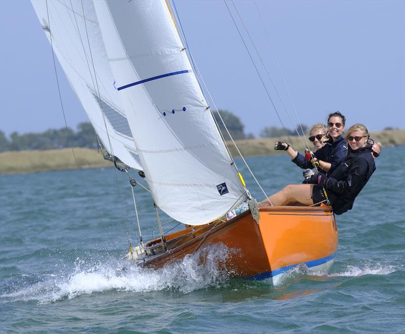 The Royal Burnham One-Design fleet always attracts a huge following and is renowned for its vibrant mix of fun racing and partying  photo copyright Roger Mant Photography taken at Royal Burnham Yacht Club and featuring the Royal Burnham One Design class
