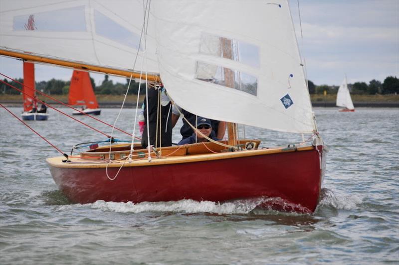 Simon Hollington and team in Beryl in the Royal Burnham One-Design class won Saturday's race by over two minutes at Burnham Week 2021 - photo © Alan Hanna