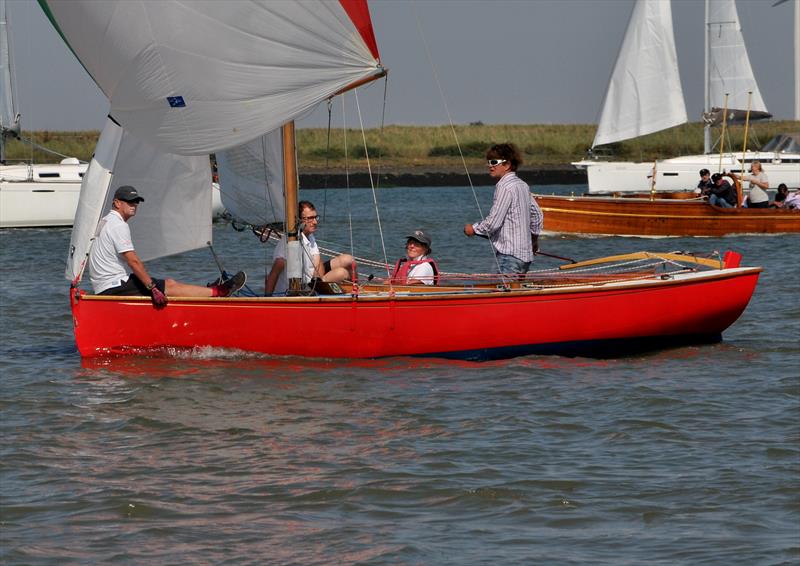 Red Jacket win RBOD fleet on day 8 of Burnham Week photo copyright Alan Hanna taken at Royal Corinthian Yacht Club, Burnham and featuring the Royal Burnham One Design class