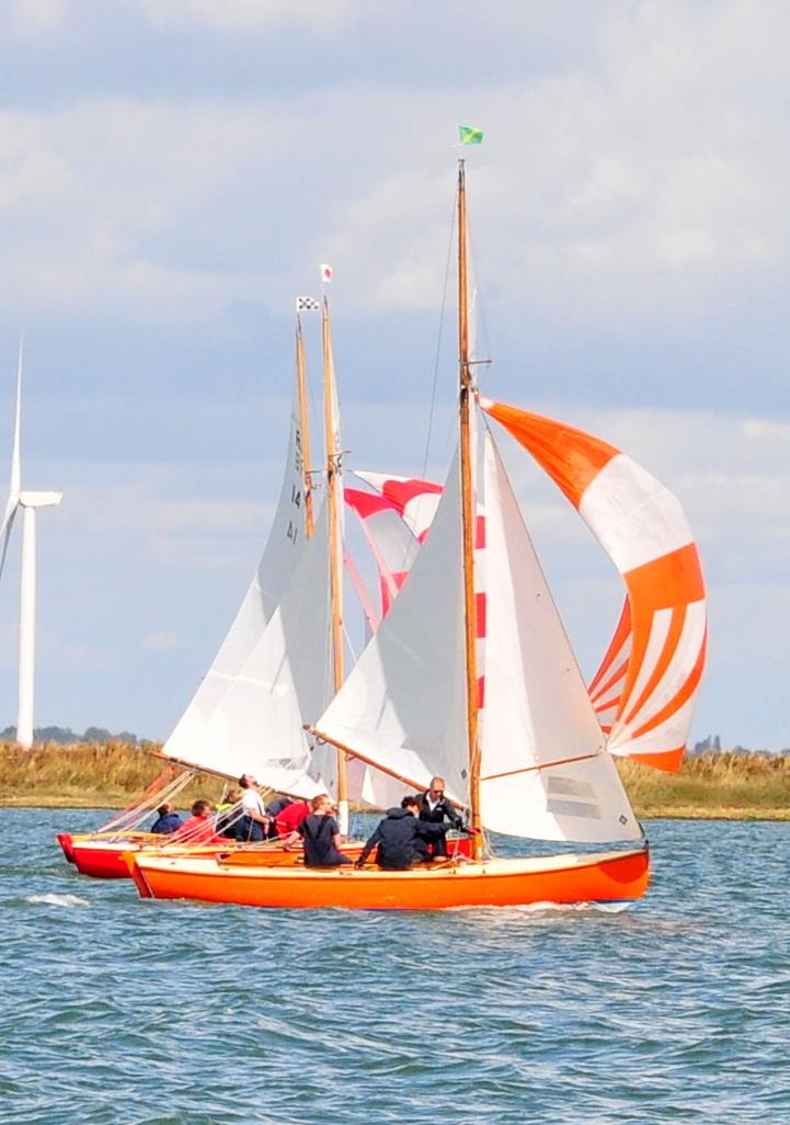 Burnham Week 2023 Day 5 photo copyright Alan Hanna taken at Burnham Sailing Club and featuring the Royal Burnham One Design class