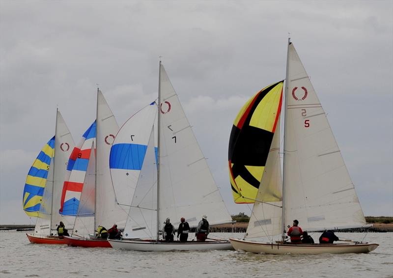 Burnham Week Day 1 photo copyright Alan Hanna taken at Royal Burnham Yacht Club and featuring the Royal Corinthian One Design class