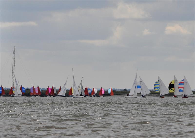 Burnham Week Day 2 photo copyright Alan Hanna taken at Royal Burnham Yacht Club and featuring the Royal Corinthian One Design class