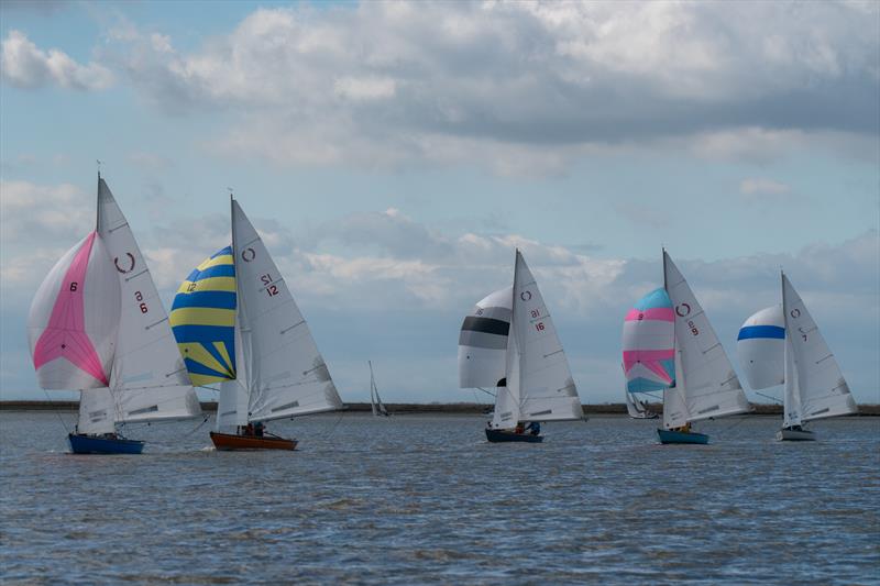 Royal Corinthian One Design sail during Burnham Week 2025 photo copyright Petru Balau Sports Photography / sports.hub47.com taken at Royal Corinthian Yacht Club and featuring the Royal Corinthian One Design class