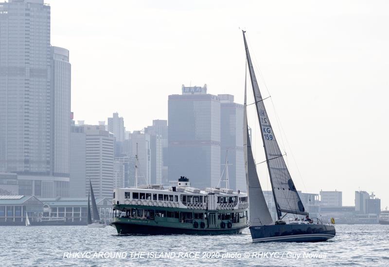 RHKYC Around the Island Race 2020 photo copyright RHKYC / Guy Nowell taken at Royal Hong Kong Yacht Club and featuring the  class