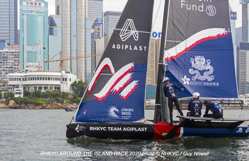 RHKYC Around the Island Race 2020 photo copyright RHKYC / Guy Nowell taken at Royal Hong Kong Yacht Club and featuring the  class