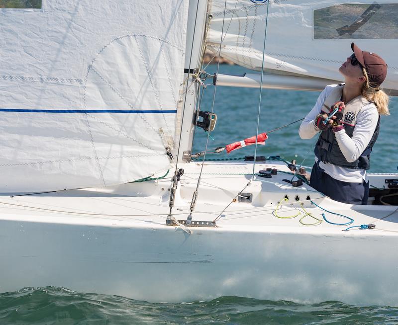 Say a prayer for me? Sun Hung Kai and Co. Around the Island Race 2021 photo copyright RHKYC / Guy Nowell taken at Royal Hong Kong Yacht Club and featuring the  class