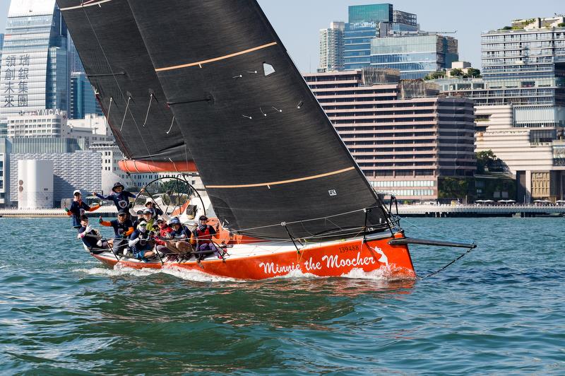 Minnie the Moocher and a splash of colour. Sun Hung Kai and Co. Around the Island Race 2021. - photo © RHKYC / Guy Nowell